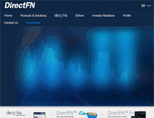 Tablet Screenshot of directfn.com